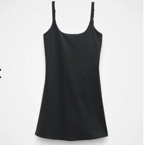 prAna Luxara Active Dress w/ built-in shorts NWT Black LARGE